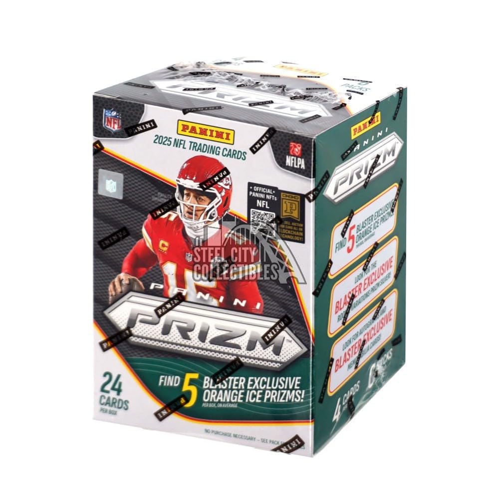 Panini 2025 Prizm Football Hobby Blaster Box 6 Packs