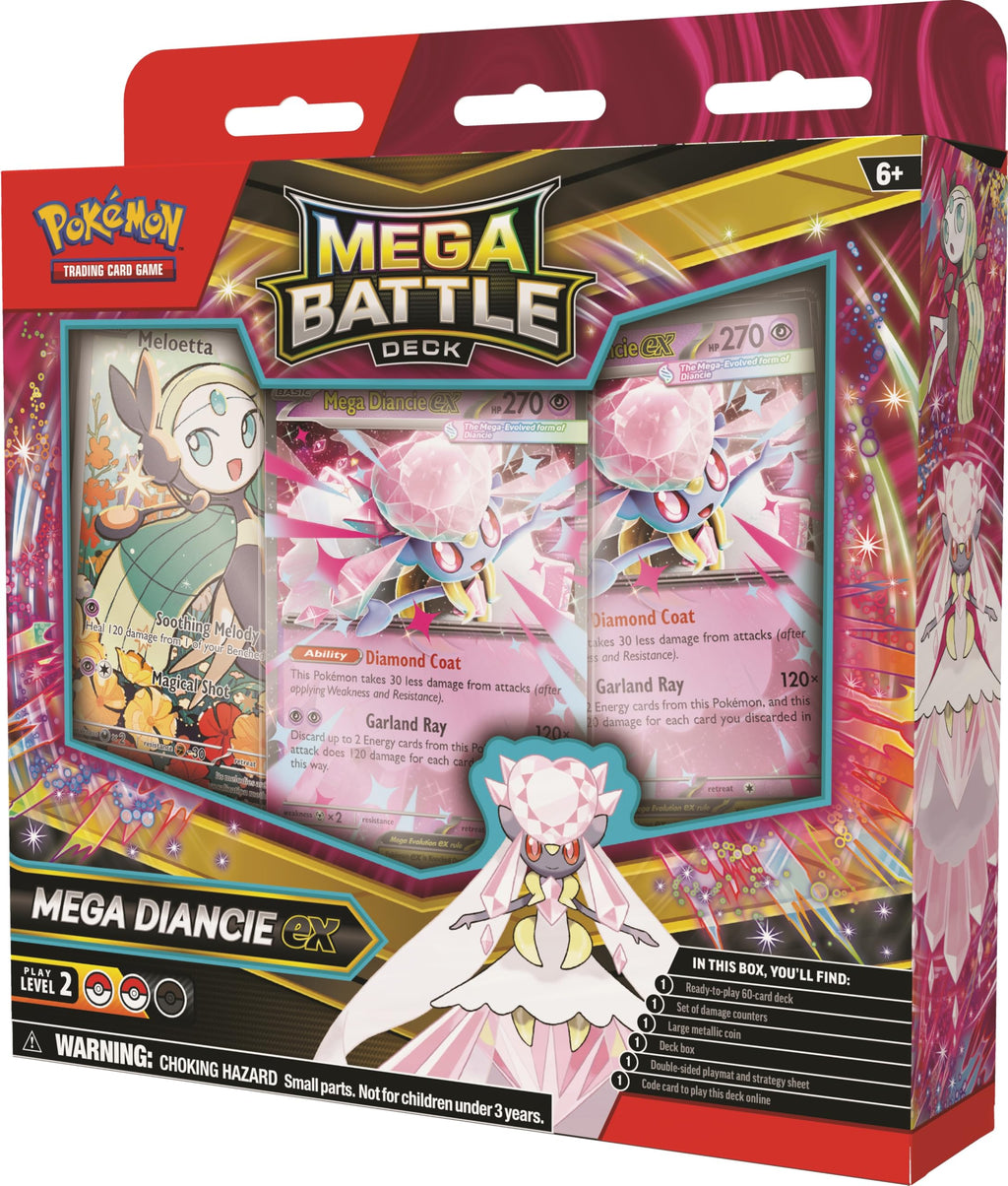 Pokémon TCG: Mega Battle Deck—Mega Gengar ex/Mega Diancie ex