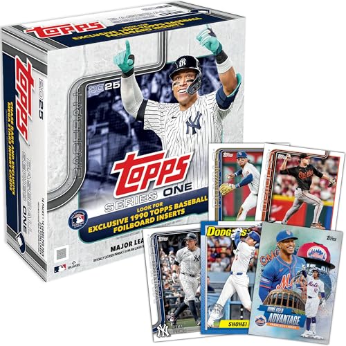 2025 Topps Series 1 MLB Baseball - Factory Sealed - Mega Box