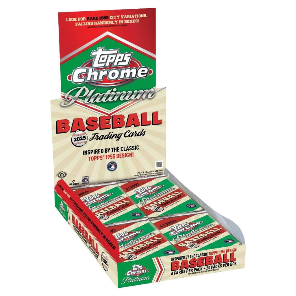 2025 Topps Chrome Platinum Anniversary Baseball Hobby Box