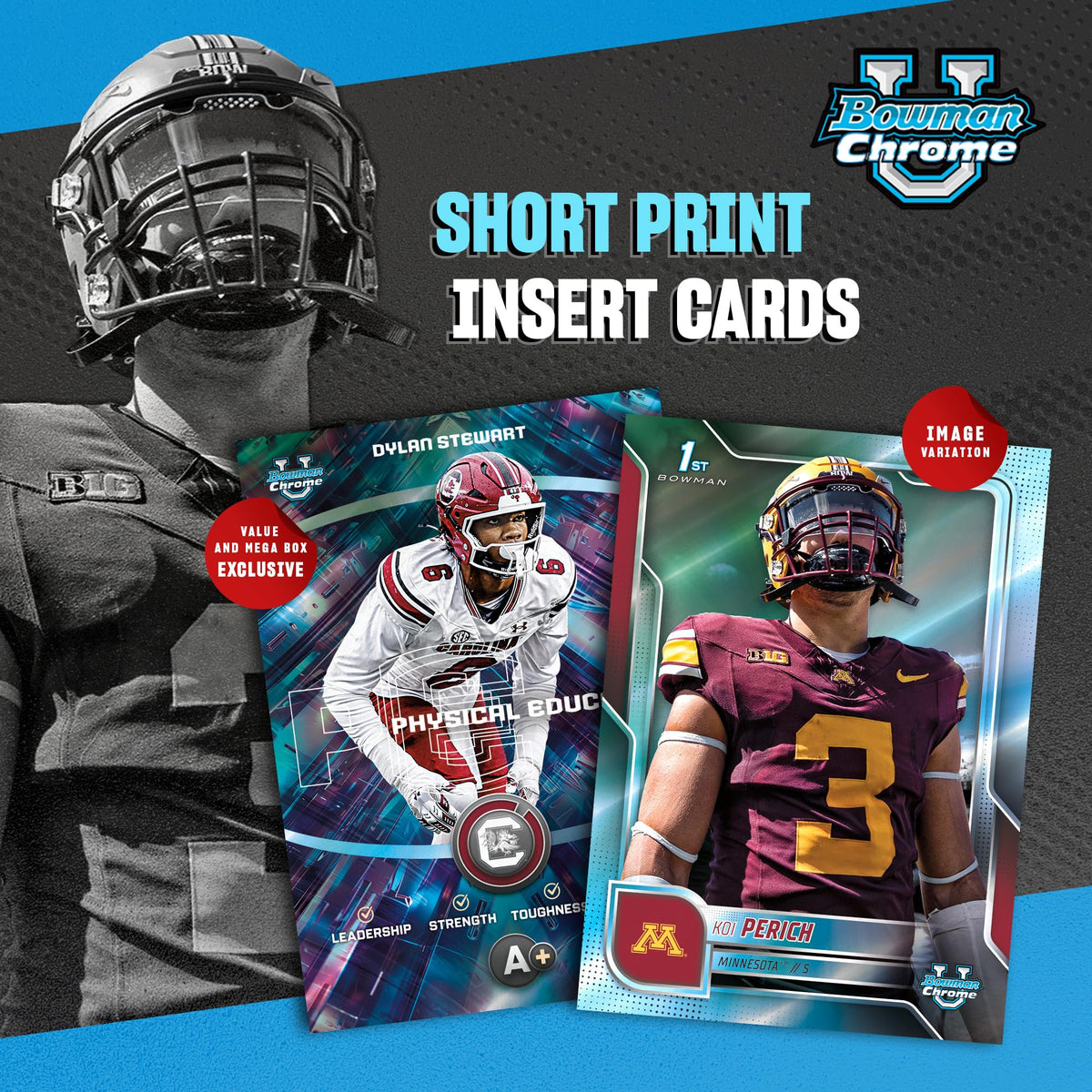 2025 Bowman University Chrome Football - Factory Sealed