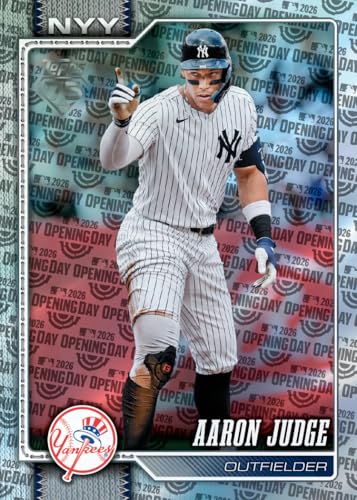 2026 Topps MLB Series 1 Baseball Trading Card Celebration Box – Exclusive Confetti & Holo Foil Parallels – Chance for Dynasty Mascot Autograph Relic Cards