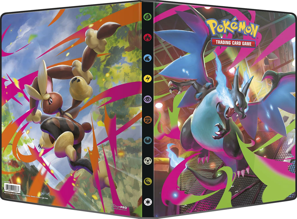 Asmodee - Ultra Pro - Pokémon - Mega Evolution: Fantasmagoric Flames (ME02): Pokémon cardholder - Capacity: 252 cards - Board games - Trading card accessory