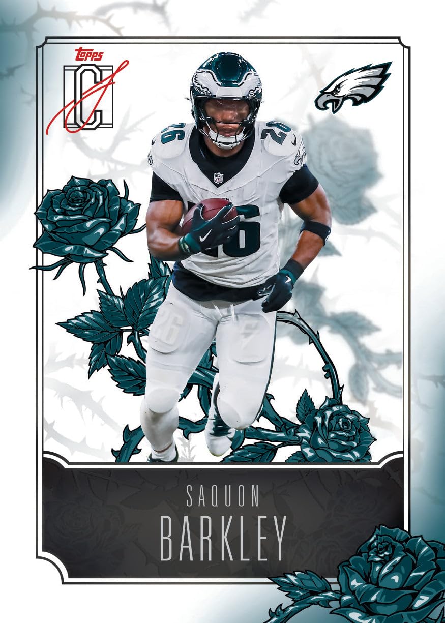 2025 Topps Signature Class Football Hobby Jumbo Box - 4 Packs, 4 Autos per Box
