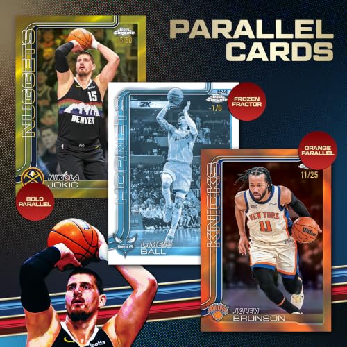 2025-26 Topps Chrome Updates NBA Basketball - Factory Sealed - Value Box