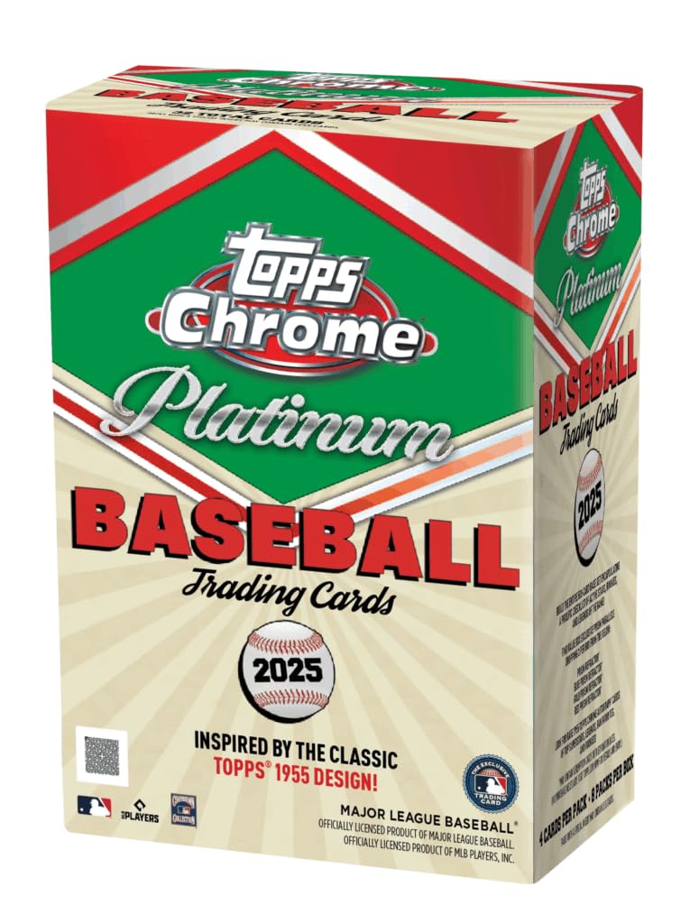 MLB 2025 TOPPS Chrome Platinum ’55 Baseball Value Box