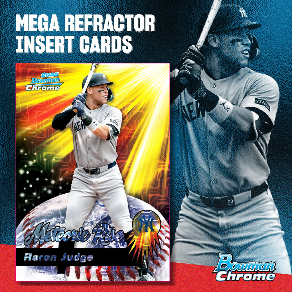 2025 Bowman Chrome Baseball - Factory Sealed - Mega Box