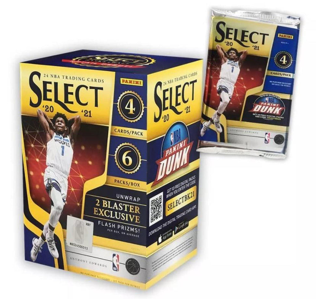 Panini 2020-21 Select Basketball Blaster Box (Flash Prizms)