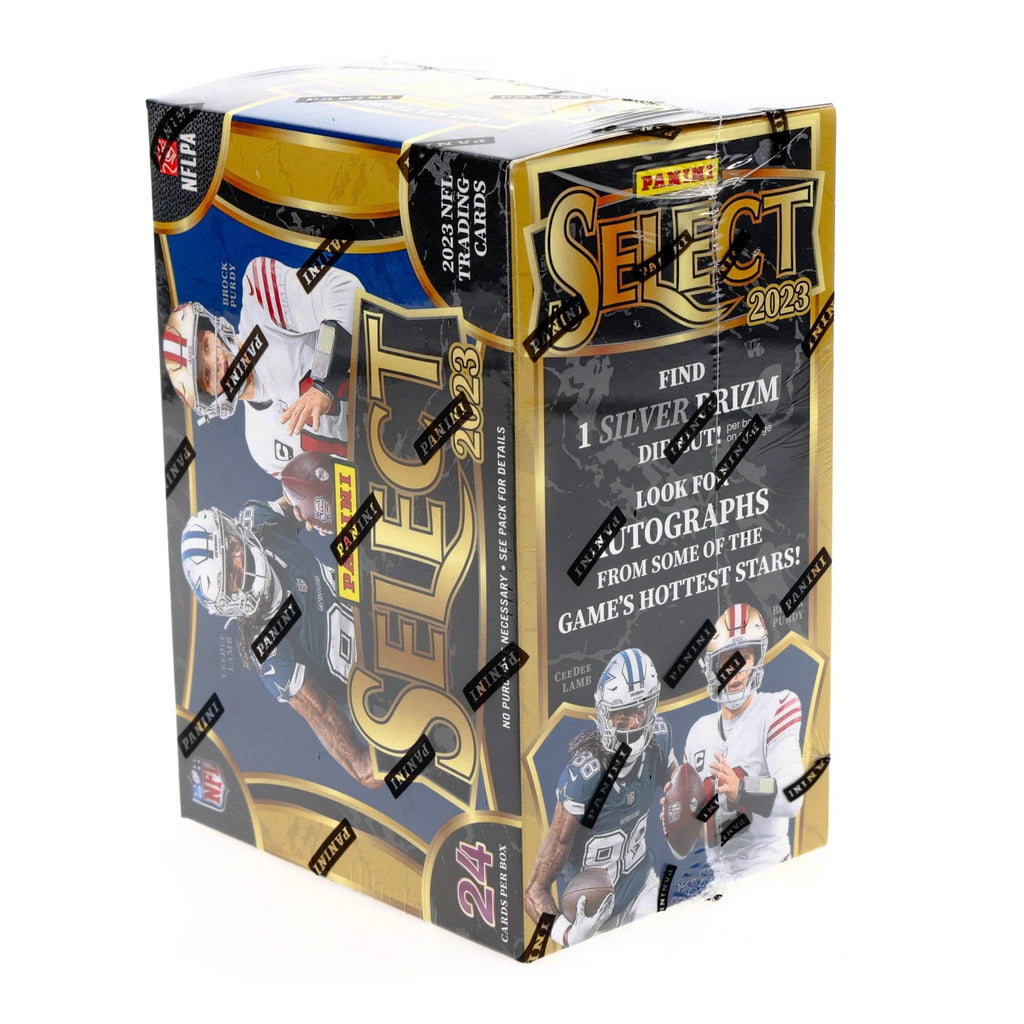 2023 Panini Select Football 6-Pack Blaster Trading Card Box (Red & Blue Prizms!)