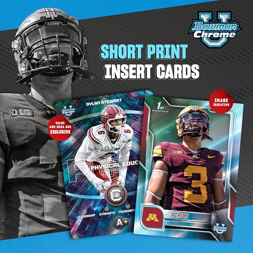 2025 Bowman University Chrome Football - Factory Sealed