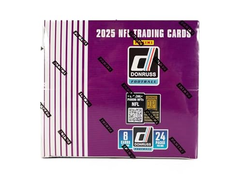 Panini 2025 Donruss Football Retail 24-Pack Box