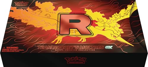 Pokemon TCG: Team Rocket’s Moltres ex Ultra-Premium Collection
