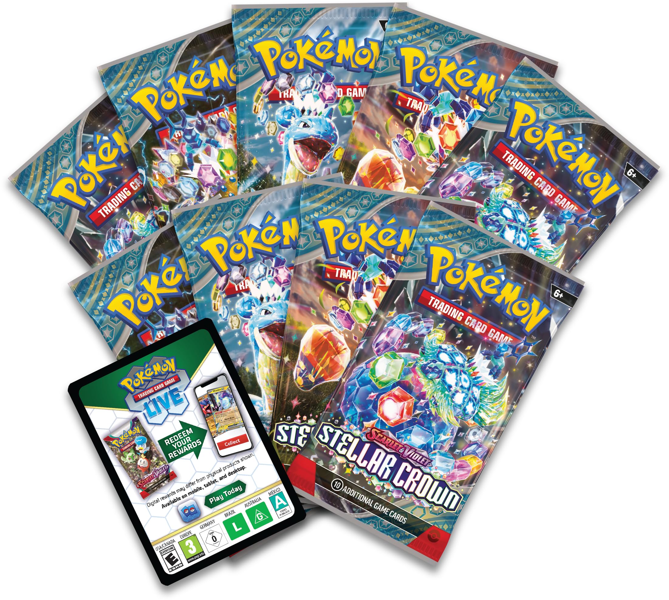 Pokemon TCG: Scarlet & Violet Stellar Crown Elite Trainer Box