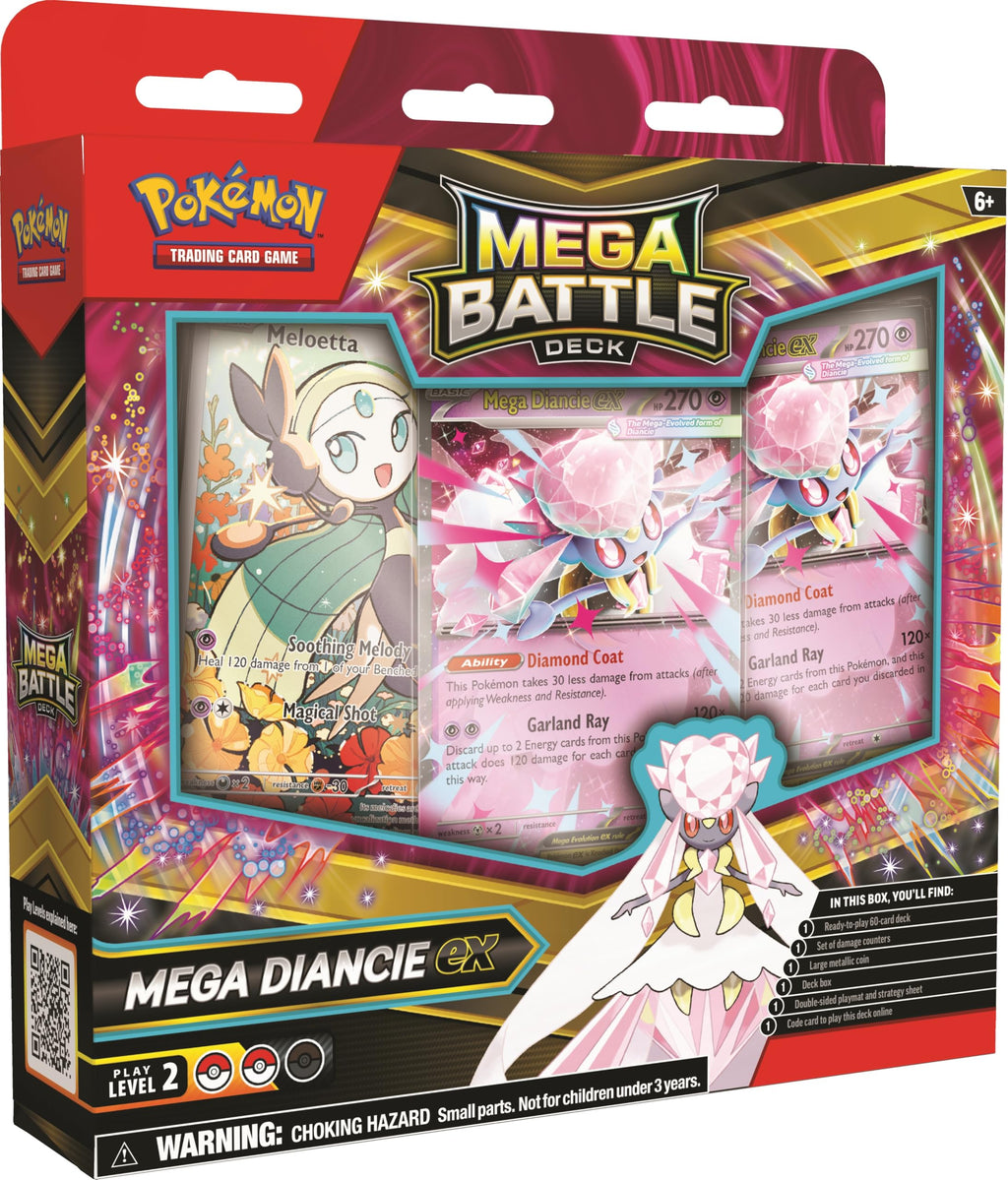 Pokémon TCG: Mega Battle Deck—Mega Gengar ex/Mega Diancie ex