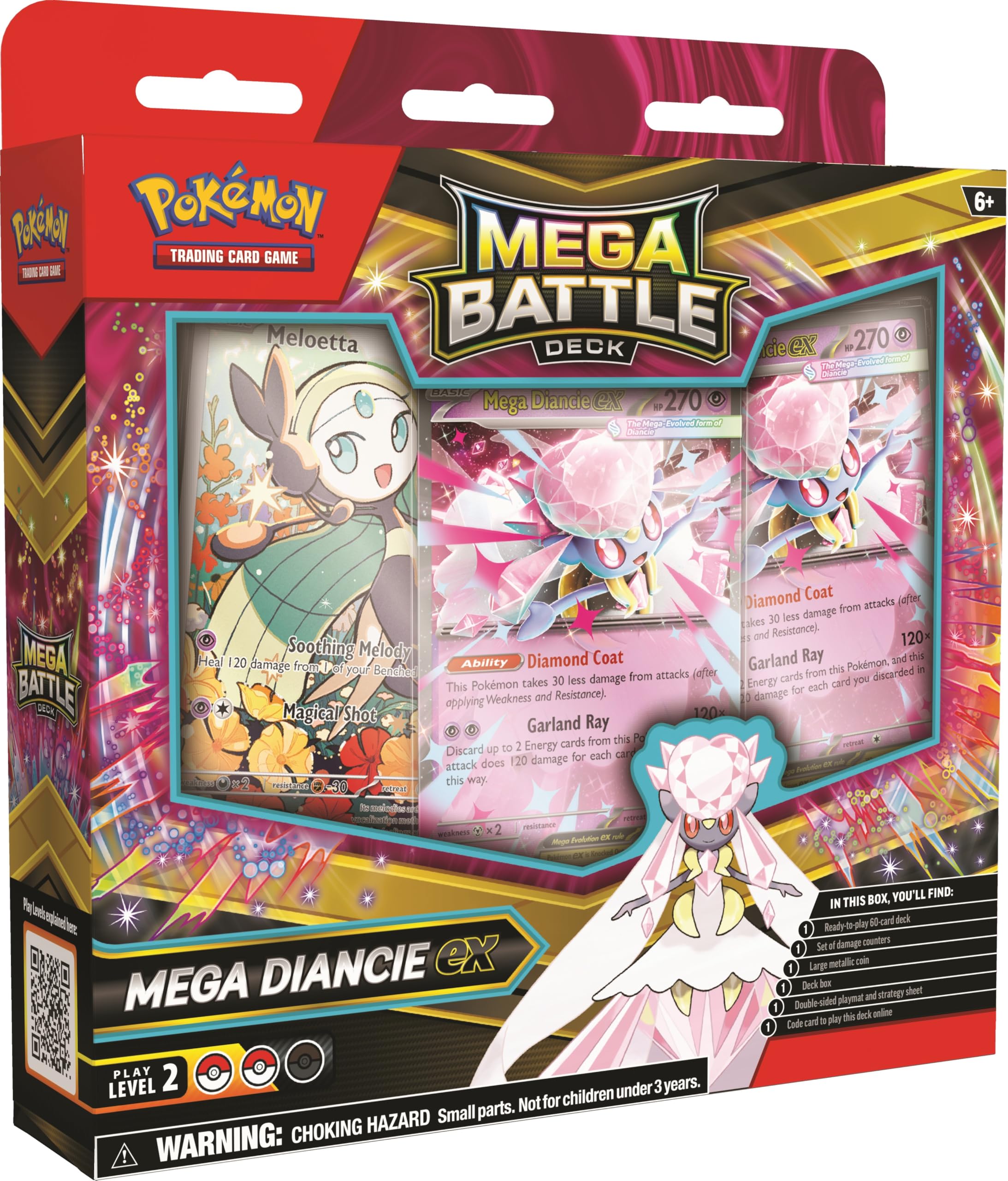 Pokémon TCG: Mega Battle Deck—Mega Gengar ex/Mega Diancie ex