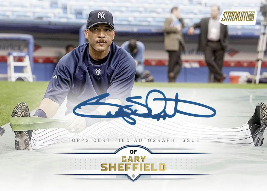 2025 Topps Stadium Club Baseball 8-Pack Blaster Trading Card Box (1 Sepia Parallel Per Box)