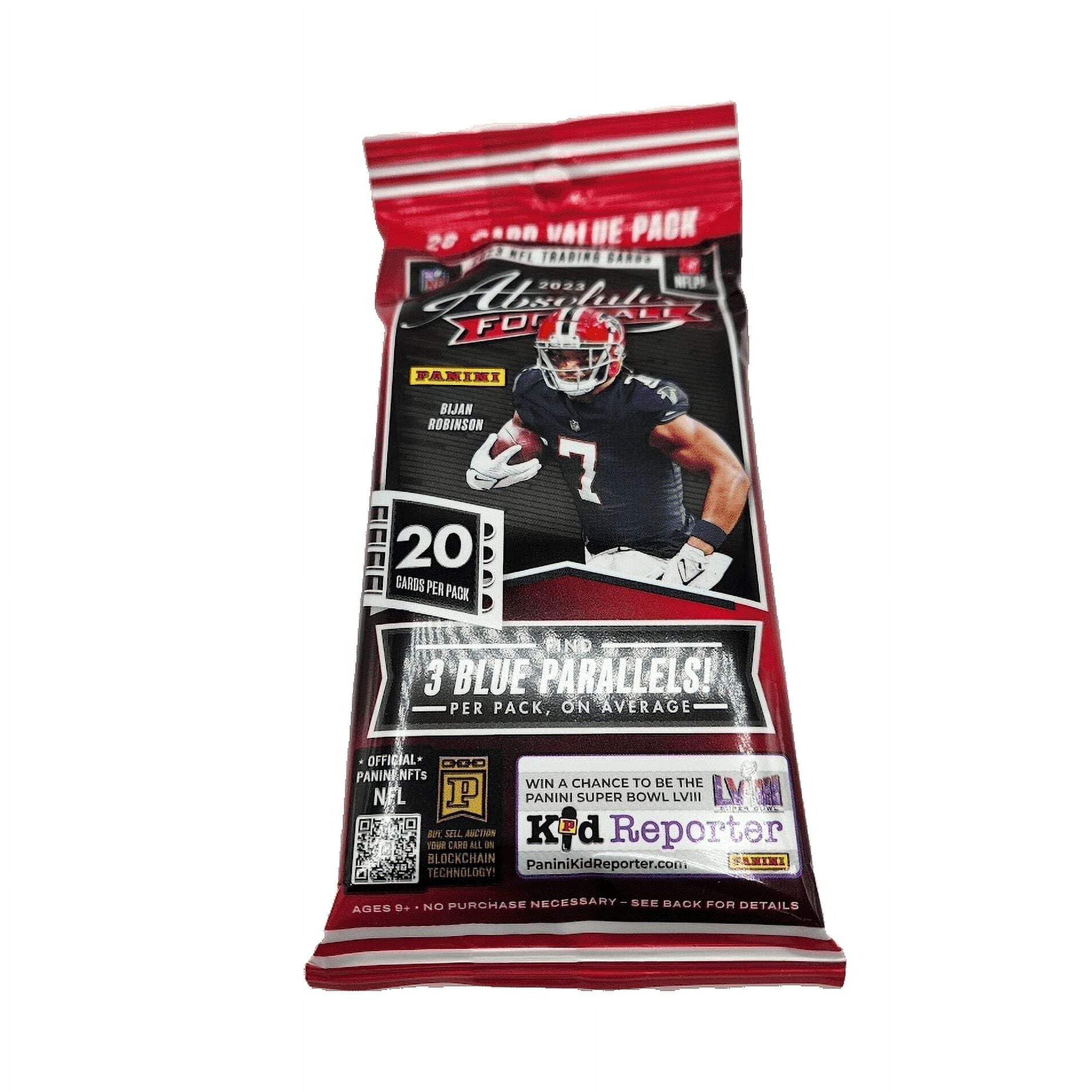 2023 Panini Absolute Football Jumbo Value Pack