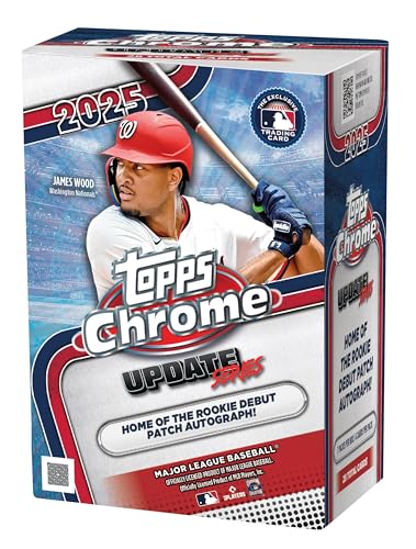 Topps 2025 Chrome Baseball Update Series Value Blaster Box