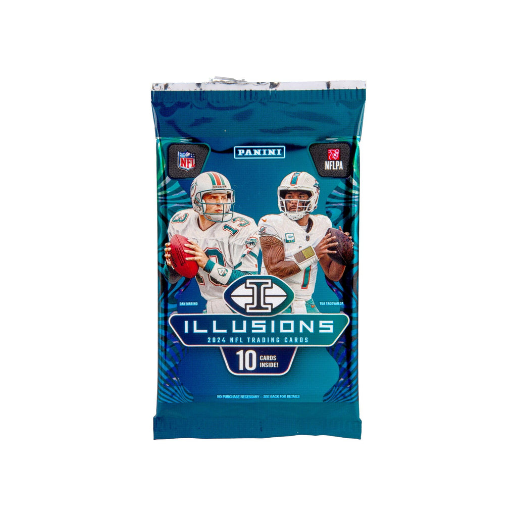 2024 Panini Illusions Football Trading Cards Mega Box