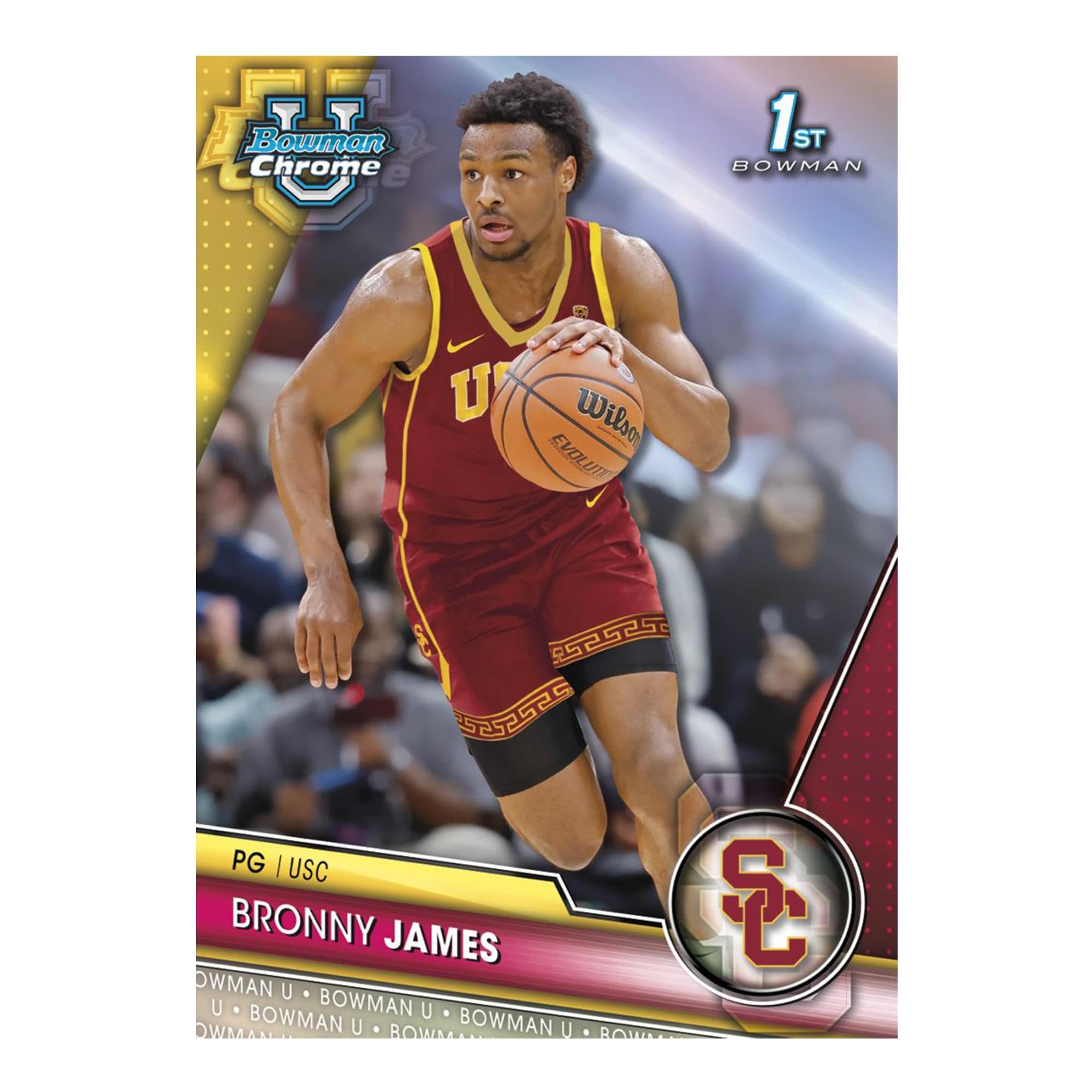 Bowman Chrome 2023/24 University Basketball Value Box - 7 Packs Per Box