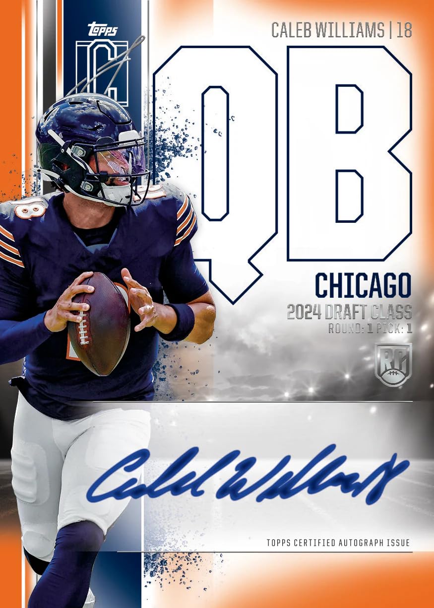 2024 Topps Signature Class Football Trading Card Box (Look for Retail Exclusive Odyssey SP Inserts)