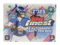 2025 Topps Finest Football Hobby Box - 6 Packs, 2 Autographs